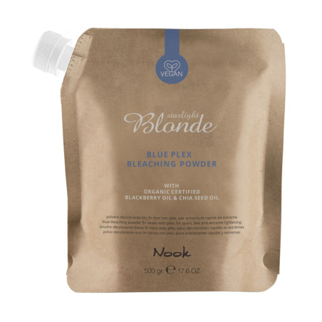 Nook Starlight Blonde Polvere Decolorante Blu 9+ Toni 500gr