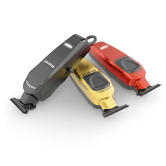 GAMMA+ Tagliacapelli TRIMMER Boosted Professionale con Motore Super Torque 3 cover intercambiabili