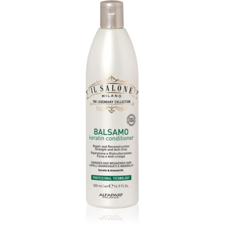 Alfaparf Milano Il Salone Keratin Balsamo 500ml - Balsamo Rigenerante per Capelli Rovinati