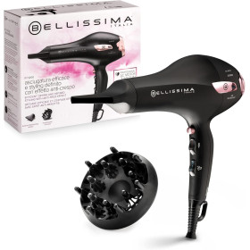 Bellissima Imetec P7 3200 Asciugacapelli Motore Professionale 2100 Watt Ionizzatore 2 Velocità 3 Temperature Diffusore per Ricci