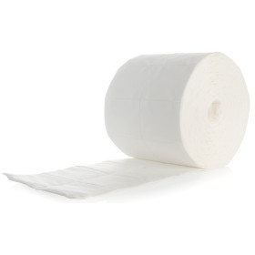 Rotolo Pads 1000 Strappi Salviette Pulisci Unghia Pretagliate in Cotone Bianco Alta Qualità