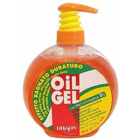 8 Pezzi OIL Gel Per Capelli Secchi - Dikson 500 Ml