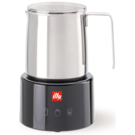 Montalatte Elettrico Illy Stile e Schiuma Perfetta per il Tuo Cappuccino