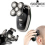 Rasoio Testa Professionale Gordon HeadShaver Pro B515 Teste rotanti funzione Turbo Boost 5 testine impermeabile e rifinitore