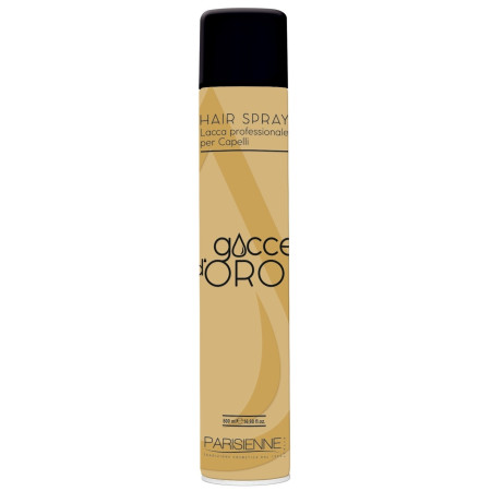 Lacca tenuta extra forte Gocce D'Oro 500ml - PARISIENNE PROFESSIONAL