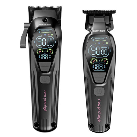 Gammapiù Neo Protégé Metal Clipper e Trimmer con Display Digitale