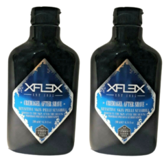 XFLEX AFTER SHAVE DOPOBARBA CREMA GEL PELLI SENSIBILI 200ML 2 CONFEZIONI