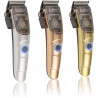GAMMA PIÚ X-Ergo Rasoio Elettrico per Uomo Clipper Professionale Lama conica 45 mm DLC Spina Italiana